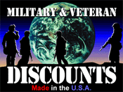 military and veteran discount